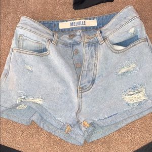 Never worn jean shorts